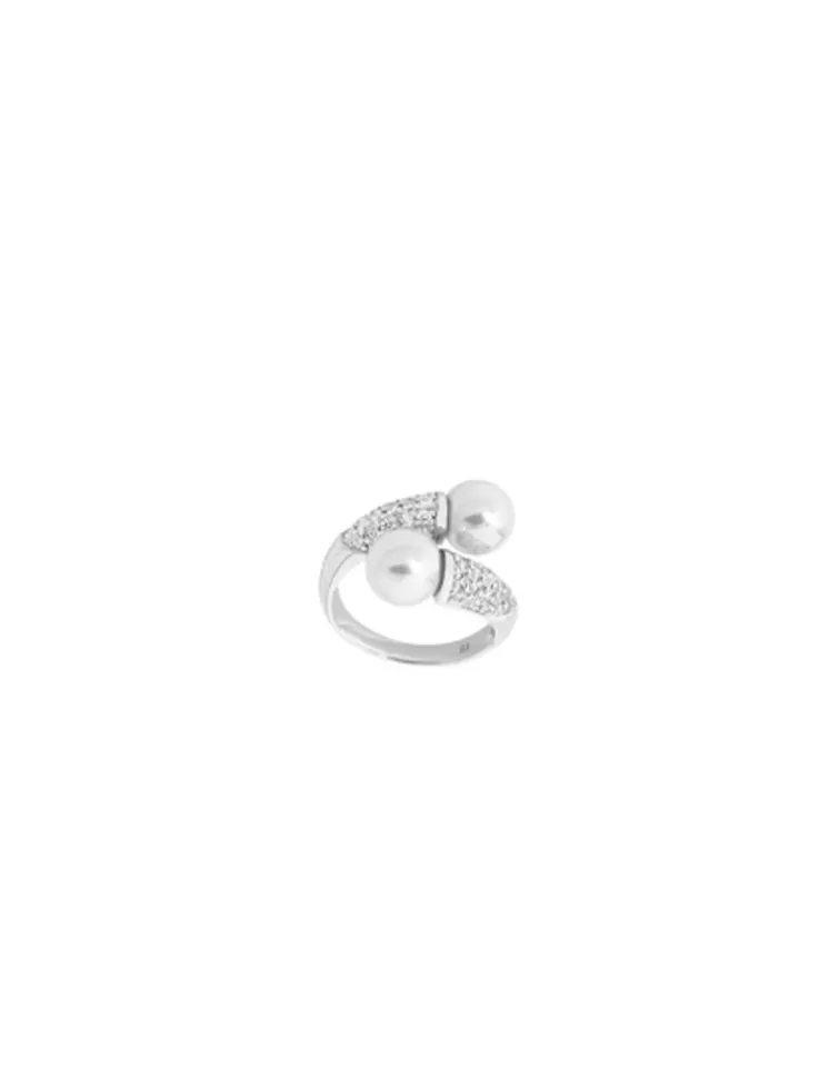 Anillos Medianos | Majorica Anillo De Perlas Lilit