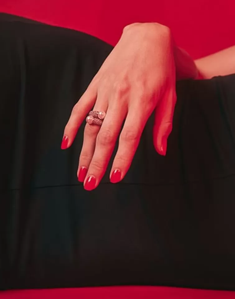 Anillos Medianos | Majorica Anillo De Perlas Lilit
