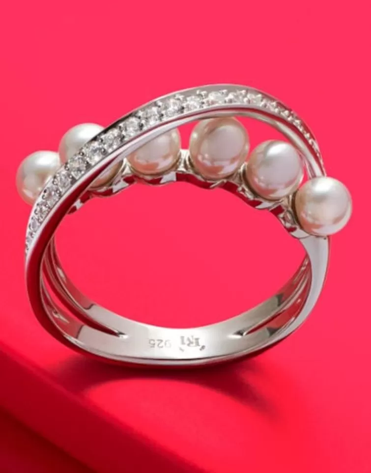 Anillos Medianos | Majorica Anillo Exquisite Shine
