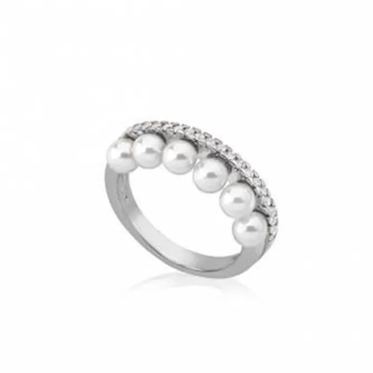 Anillos Medianos | Majorica Anillo Exquisite Sofisticado
