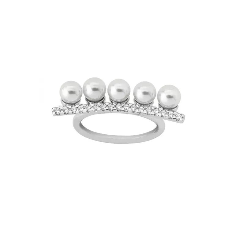 Anillos Plata | Majorica Anillo Nashira