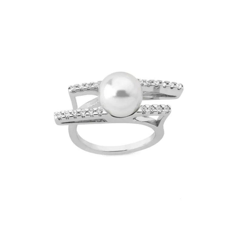 Anillos Plata | Majorica Anillo Ross