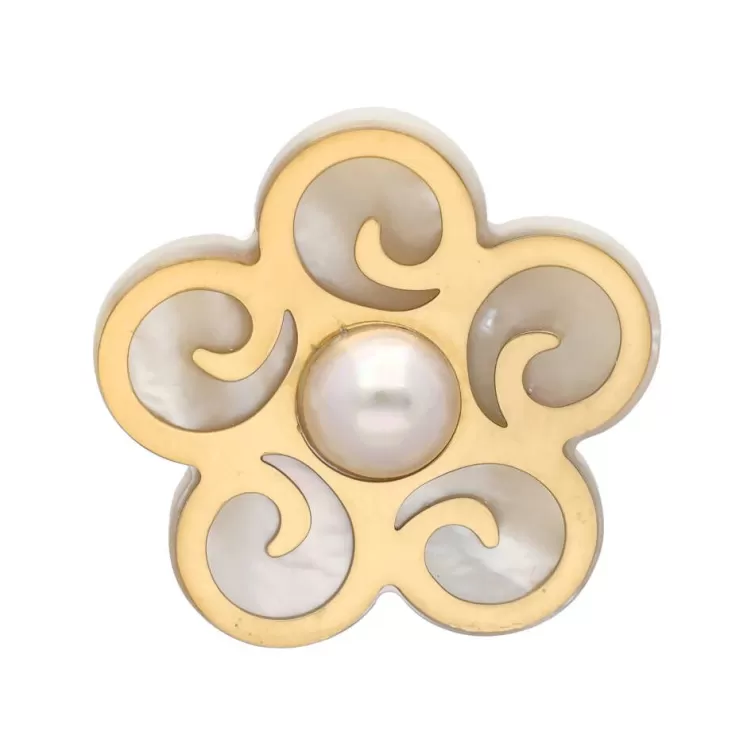 Anillos Grandes | Majorica Anillo Roxana Grande Con Madreperla