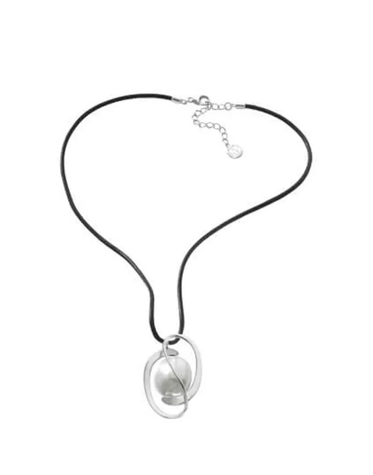 Collares De Cuero | Majorica Colgante Corcega
