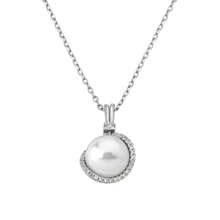 Collares Para Boda | Majorica Colgante Exquisite Pave