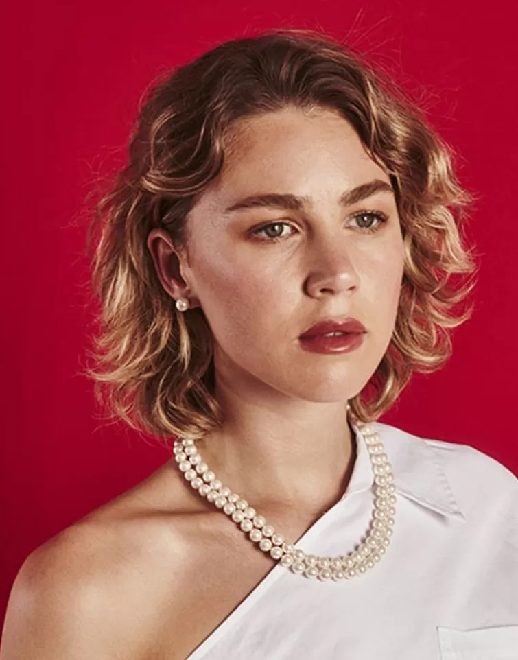 Collares Para Boda | Majorica Collar De Perlas De Dos Vueltas Ariel