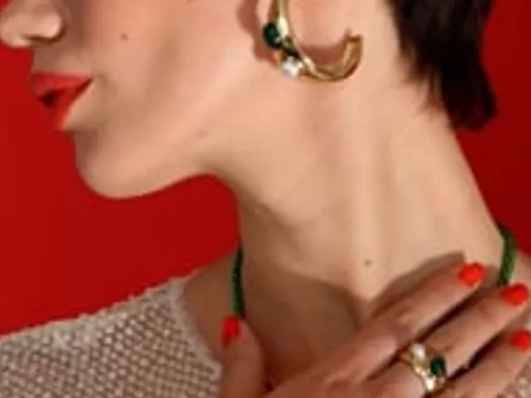 Collares De Cuero | Majorica Collar Feme Cuero Con Perla Blanca Y Agata Verde