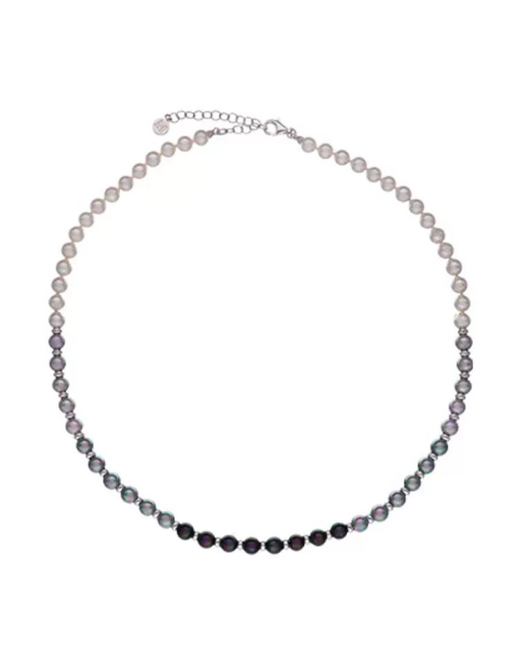 Gargantillas De Perlas | Majorica Collar Nyx Unisex Con Perlas Degrade