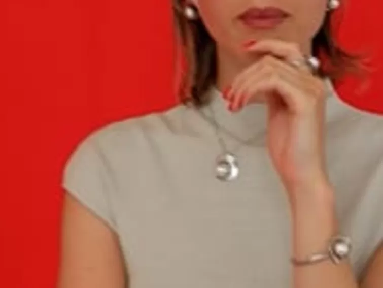 Colgantes Con Cadena | Majorica Collar Petra En Acero Y Perla Redonda Blanca