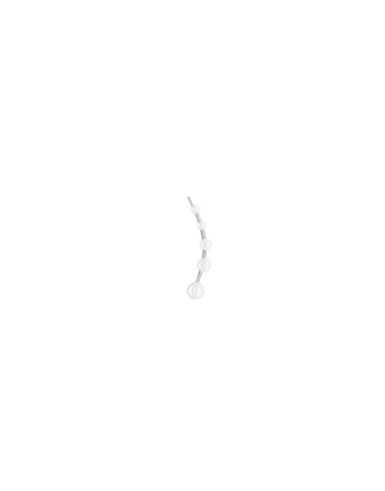 Pendientes Ear Cuff | Majorica Pendiente Dangle Trepador Con Perlas Izquierdo