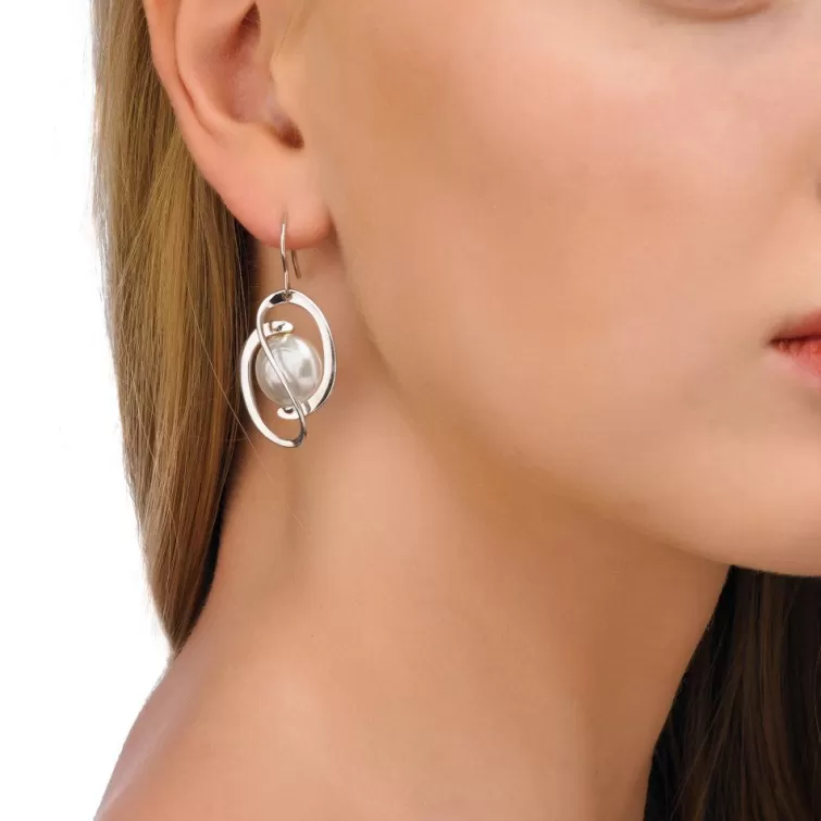 Pendientes De Perlas Largos | Majorica Pendientes Corcega