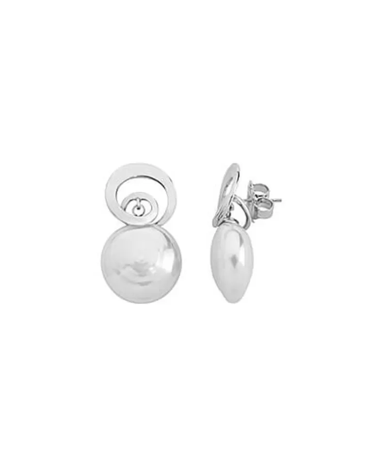 Pendientes Cortos | Majorica Pendientes Espiral