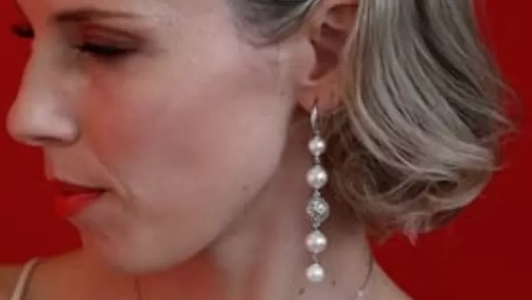 Pendientes De Perlas Largos | Majorica Pendientes Eternal Con Perlas Redondas Y Bola Calada En Plata