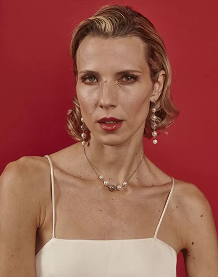 Pendientes De Perlas Largos | Majorica Pendientes Eternal Con Perlas Redondas Y Bola Calada En Plata