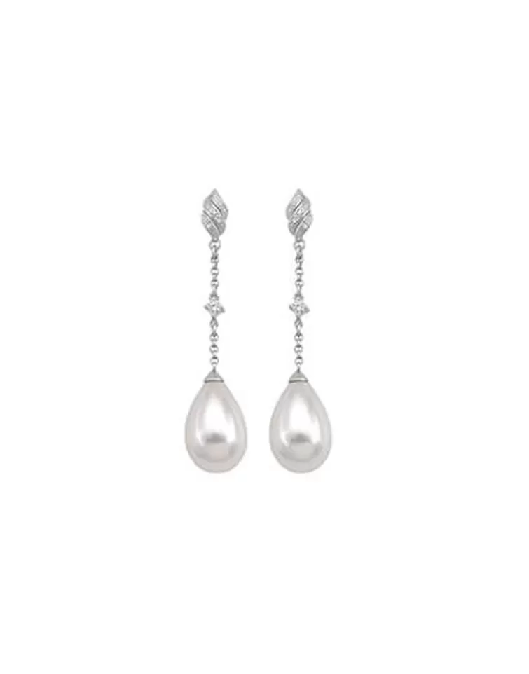 Pendientes De Perlas Largos | Majorica Pendientes Exquisite