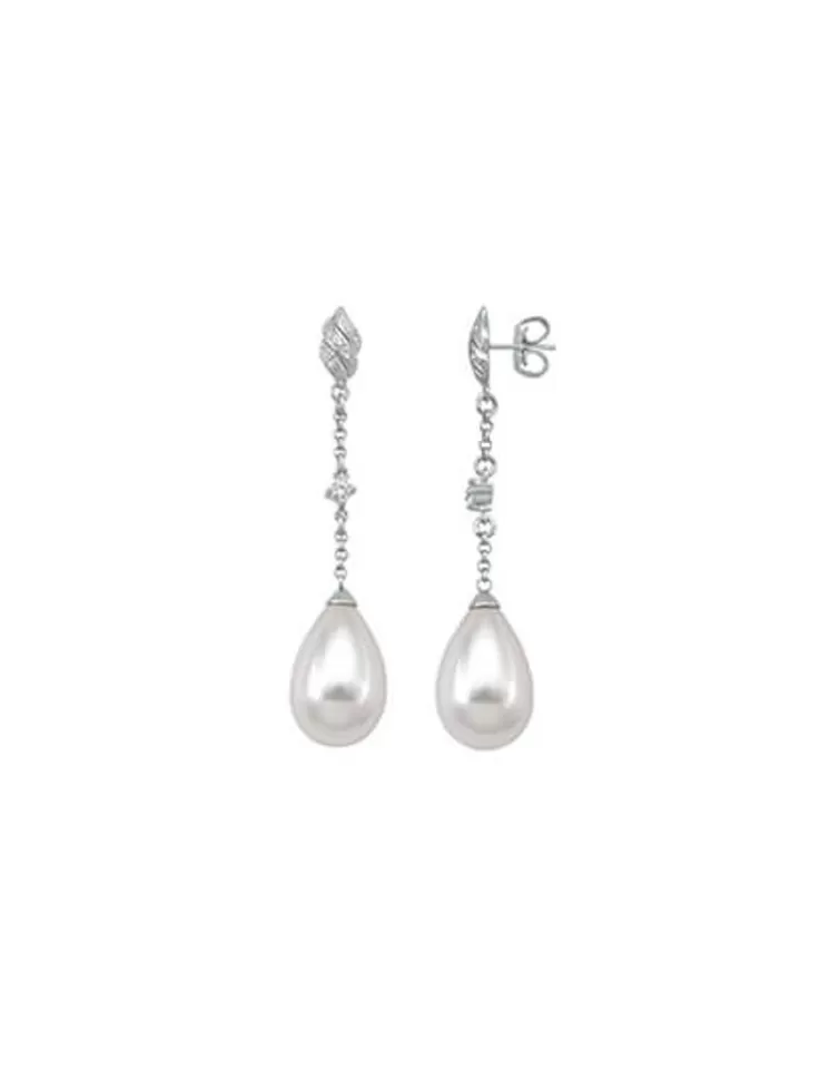 Pendientes De Perlas Largos | Majorica Pendientes Exquisite