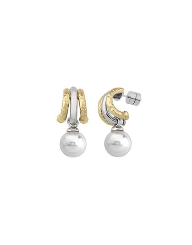 Pendientes De Aro Con Perlas | Majorica Pendientes Formentera