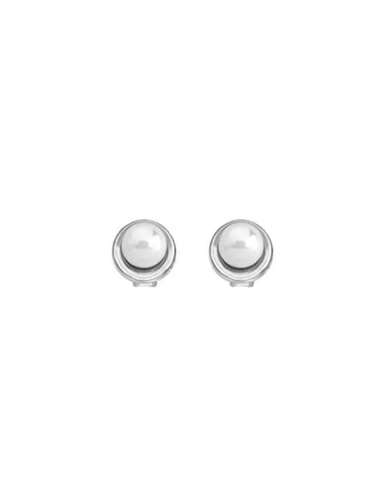 Pendientes Cortos | Majorica Pendientes Margot Plata
