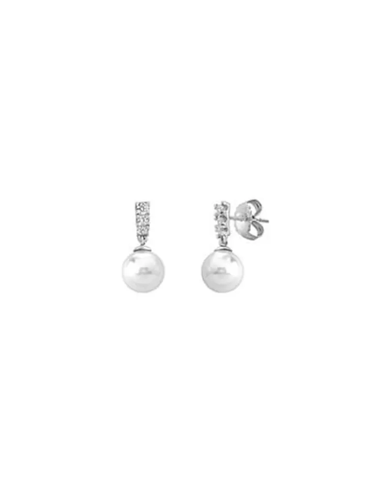 Pendientes De Perlas Largos | Majorica Pendientes Nihal