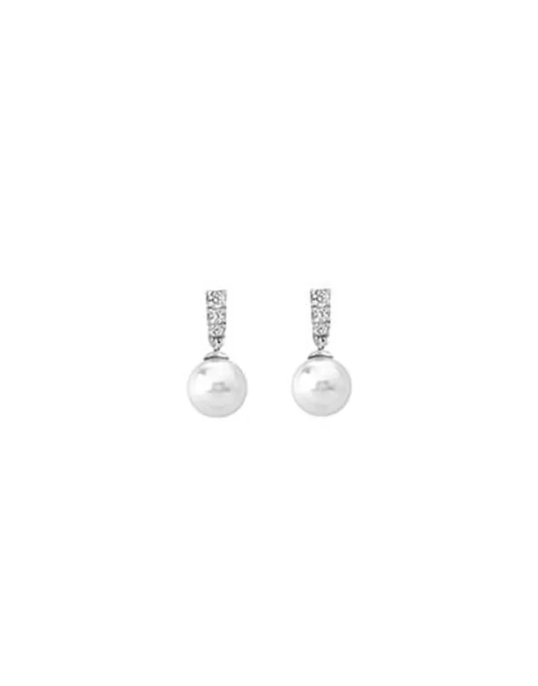 Pendientes De Perlas Largos | Majorica Pendientes Nihal