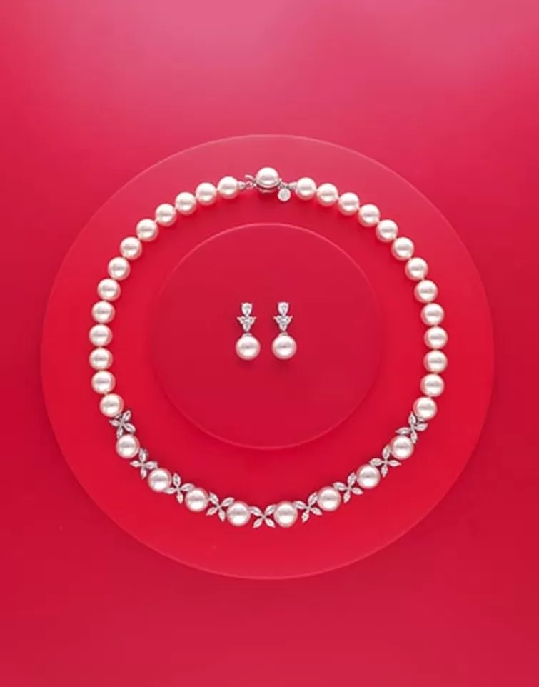 Pendientes Novia | Majorica Pendientes Venus Plata Con Perla Blanca 10Mm Y Circonitas