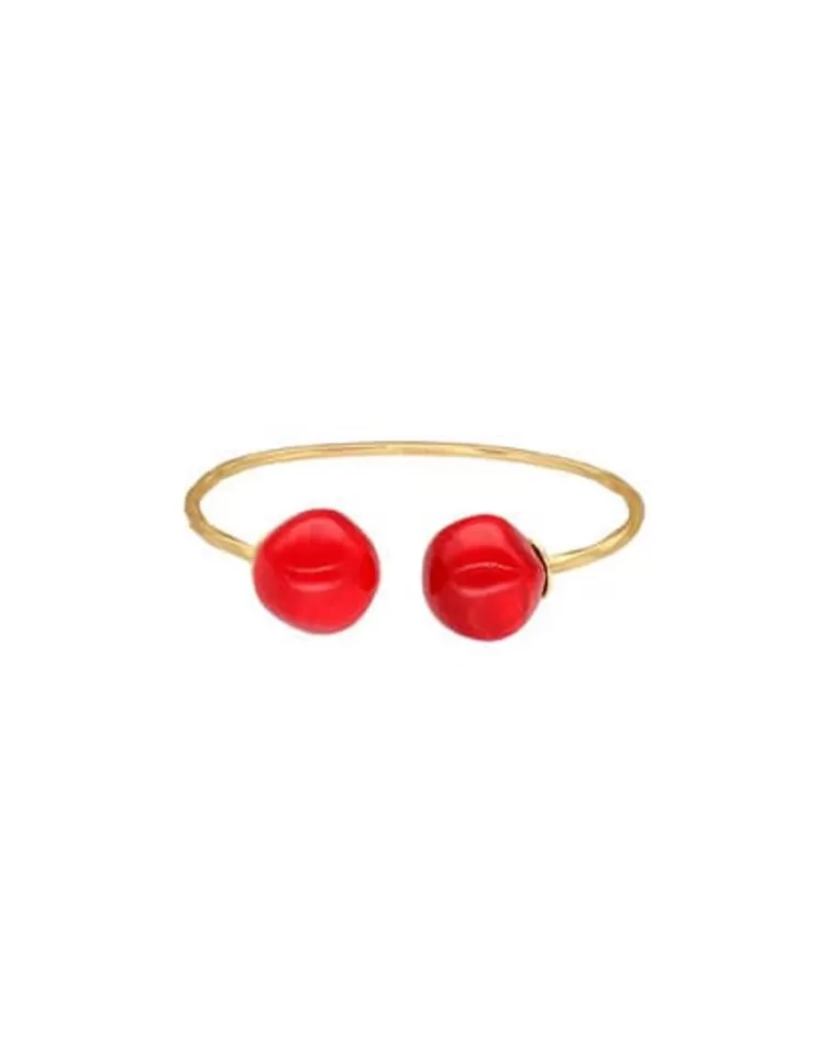 Brazaletes Rígidos | Majorica Pulsera Ajustable Capri Con Perlas De Cristal De Murano
