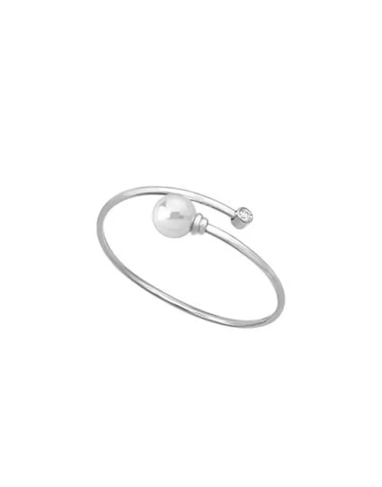 Brazaletes Rígidos | Majorica Pulsera Alina Perla Blanca