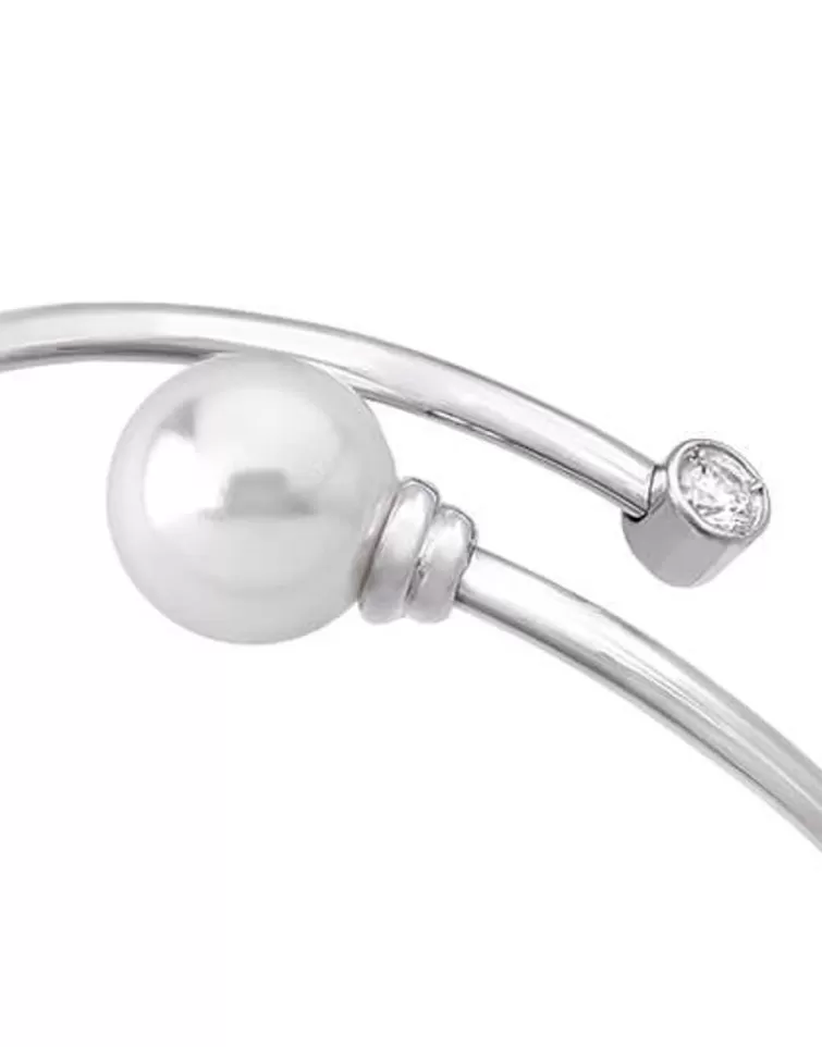 Brazaletes Rígidos | Majorica Pulsera Alina Perla Blanca
