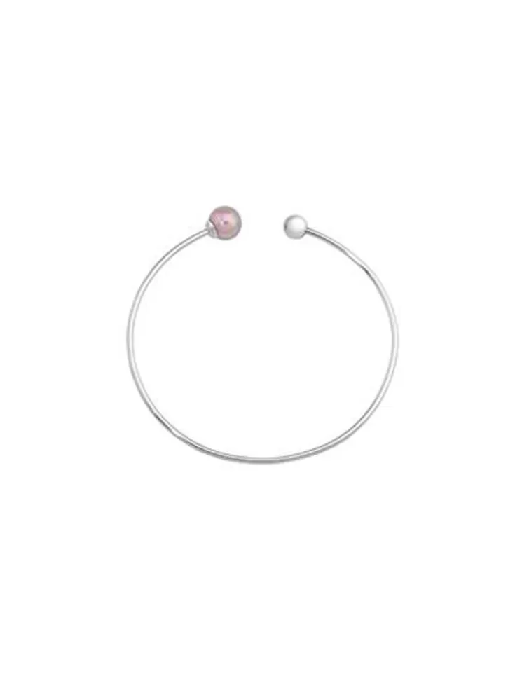Brazaletes Rígidos | Majorica Pulsera Aura Grande Perla Nuage