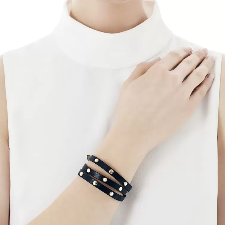 Pulseras Doradas | Majorica Pulsera Duato Negra
