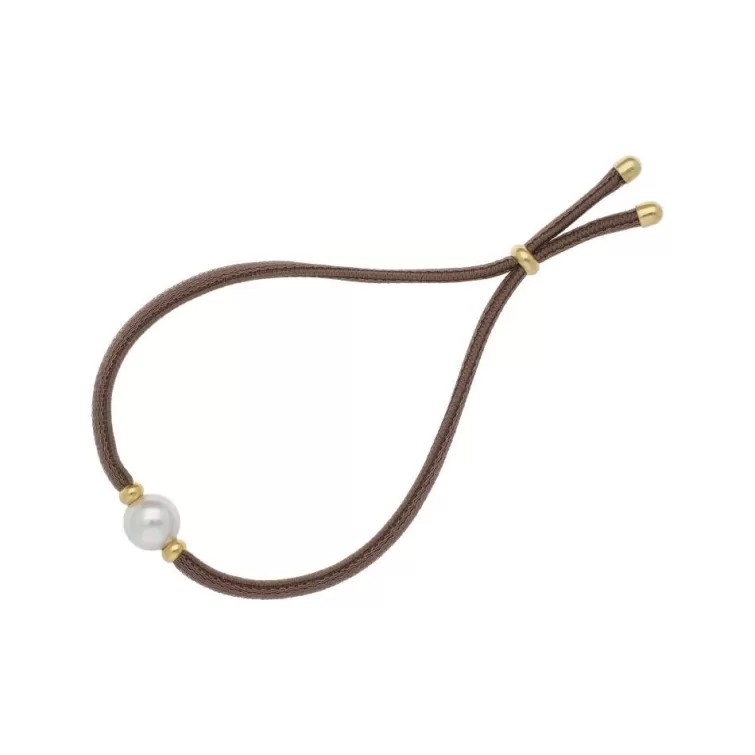 Pulseras Elásticas | Majorica Pulsera Elastica Unisex Ajustable Sifnos Taupe
