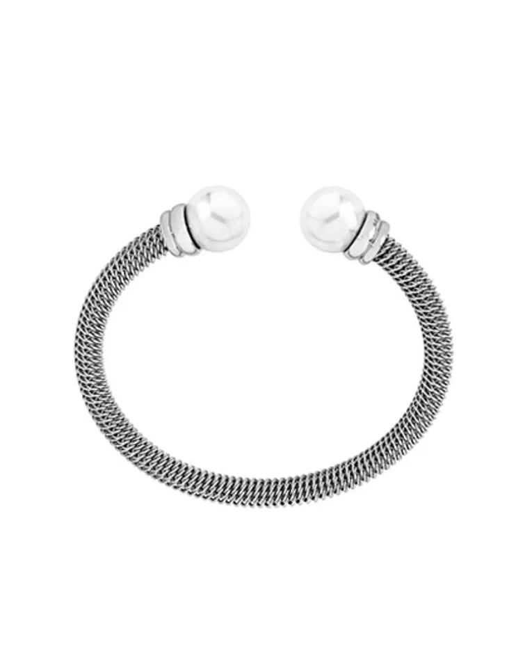 Brazaletes Rígidos | Majorica Pulsera Tender Perla Blanca